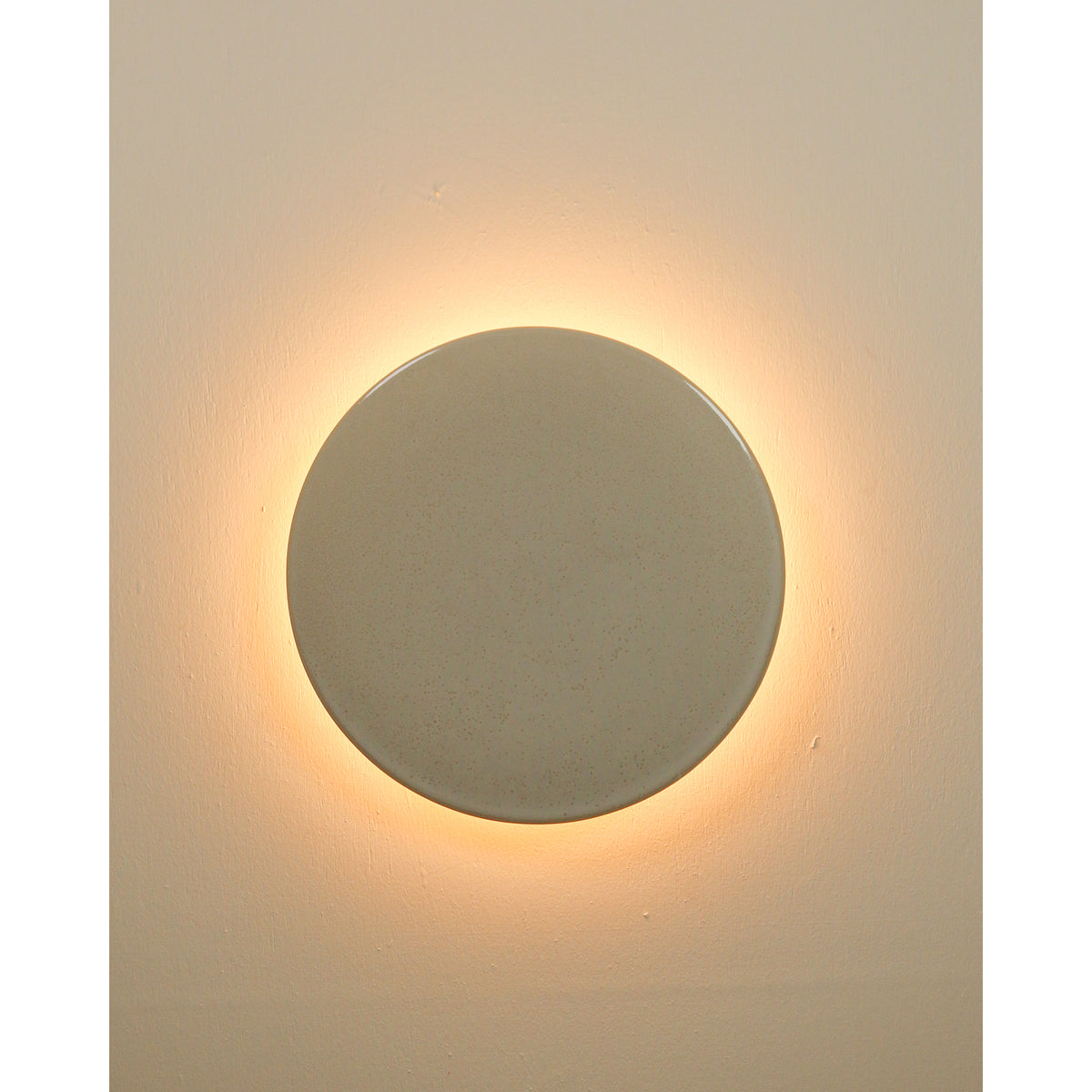 Large Backlit Disc Wall Light, Coast
