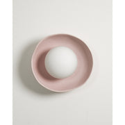 Shell Wall Sconce, Rose Quartz