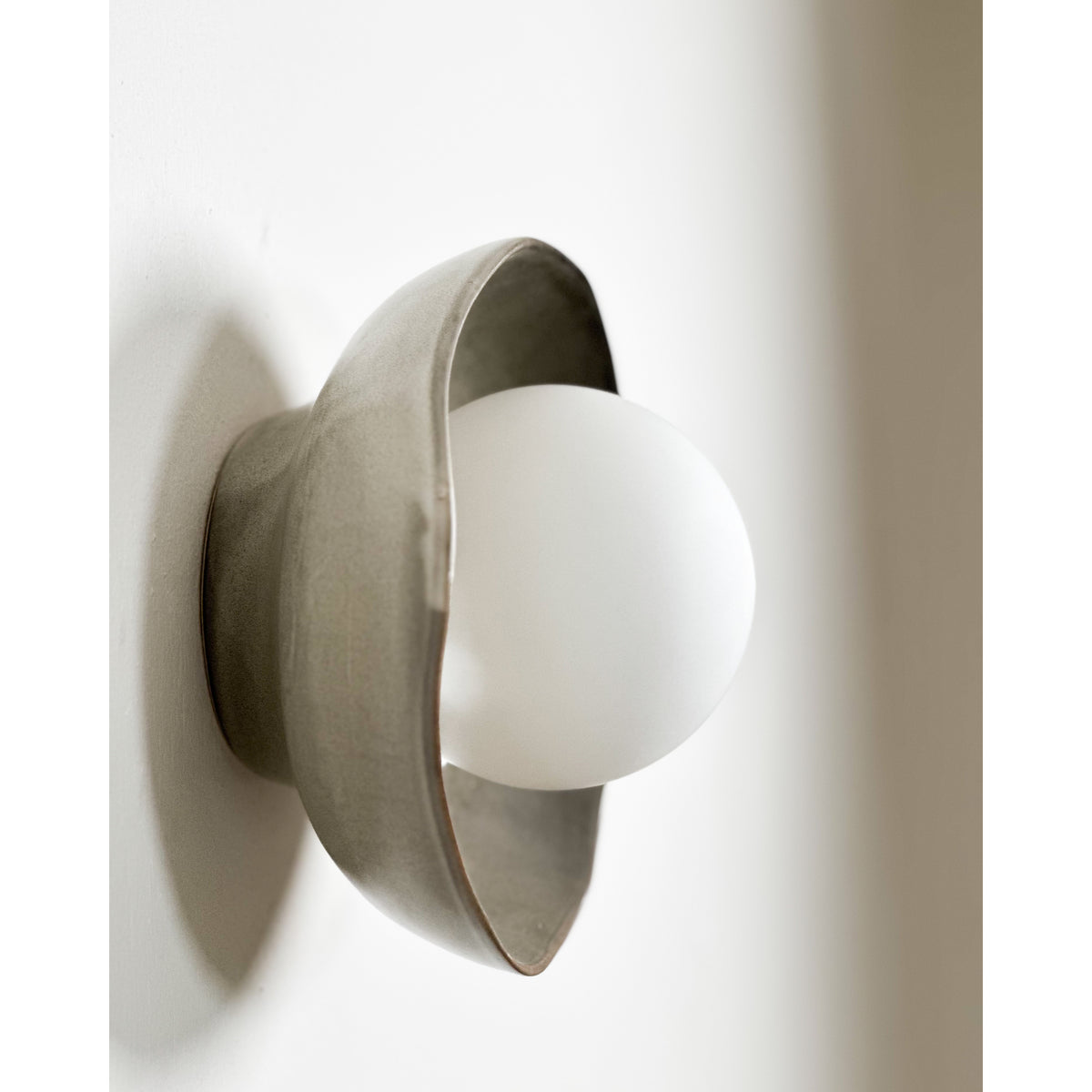 Shell Wall Sconce, Saltbush