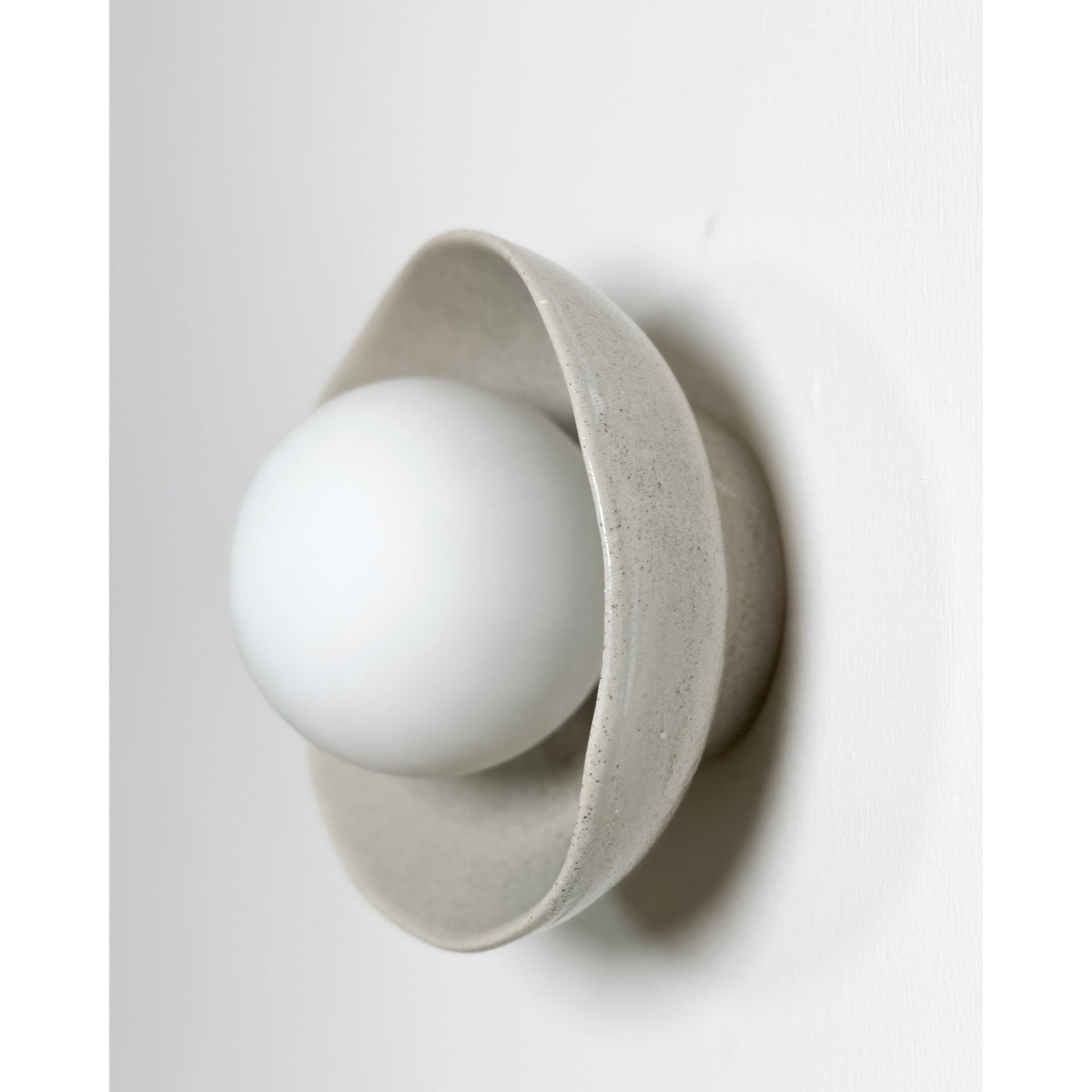 Shell Wall Sconce, Shale