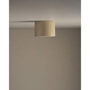 Short Cylinder Ceiling Light, Sand