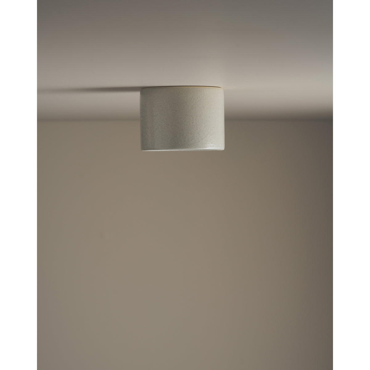 Short Cylinder Ceiling Light, Shale