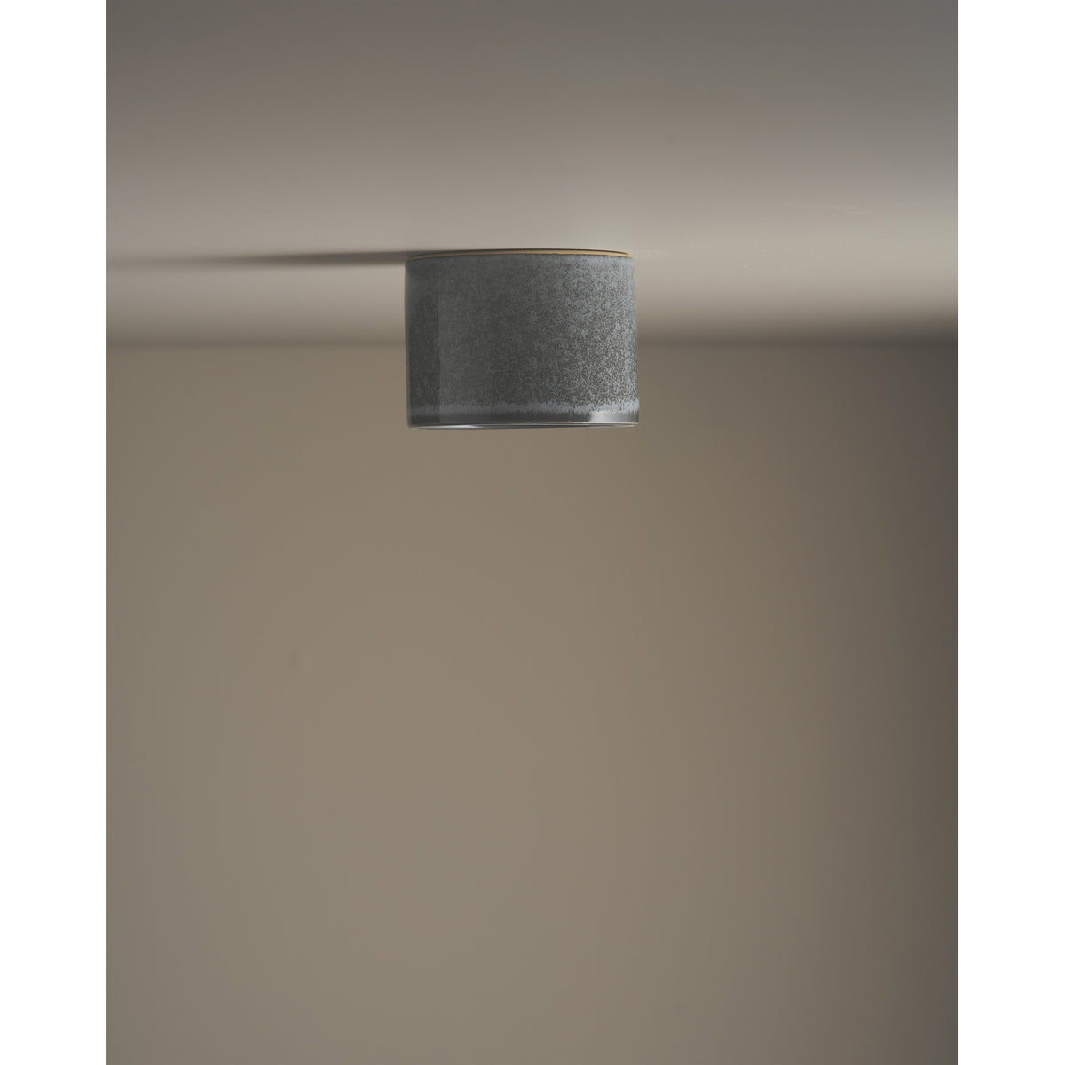 Short Cylinder Ceiling Light, Storm