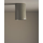 Tall Cylinder Ceiling Light, Saltbush