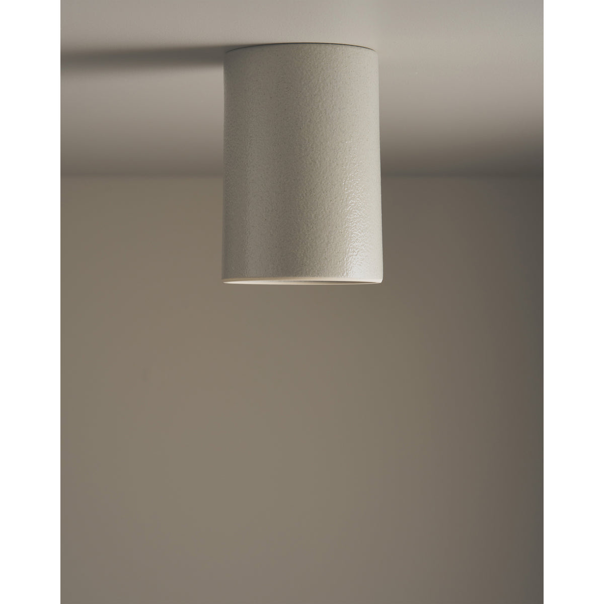 Tall Cylinder Ceiling Light, Shale