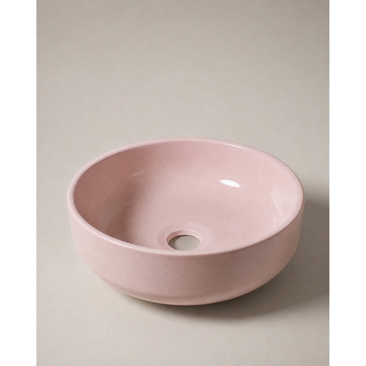 Clay 300 Dish Basin, Rose Quartz