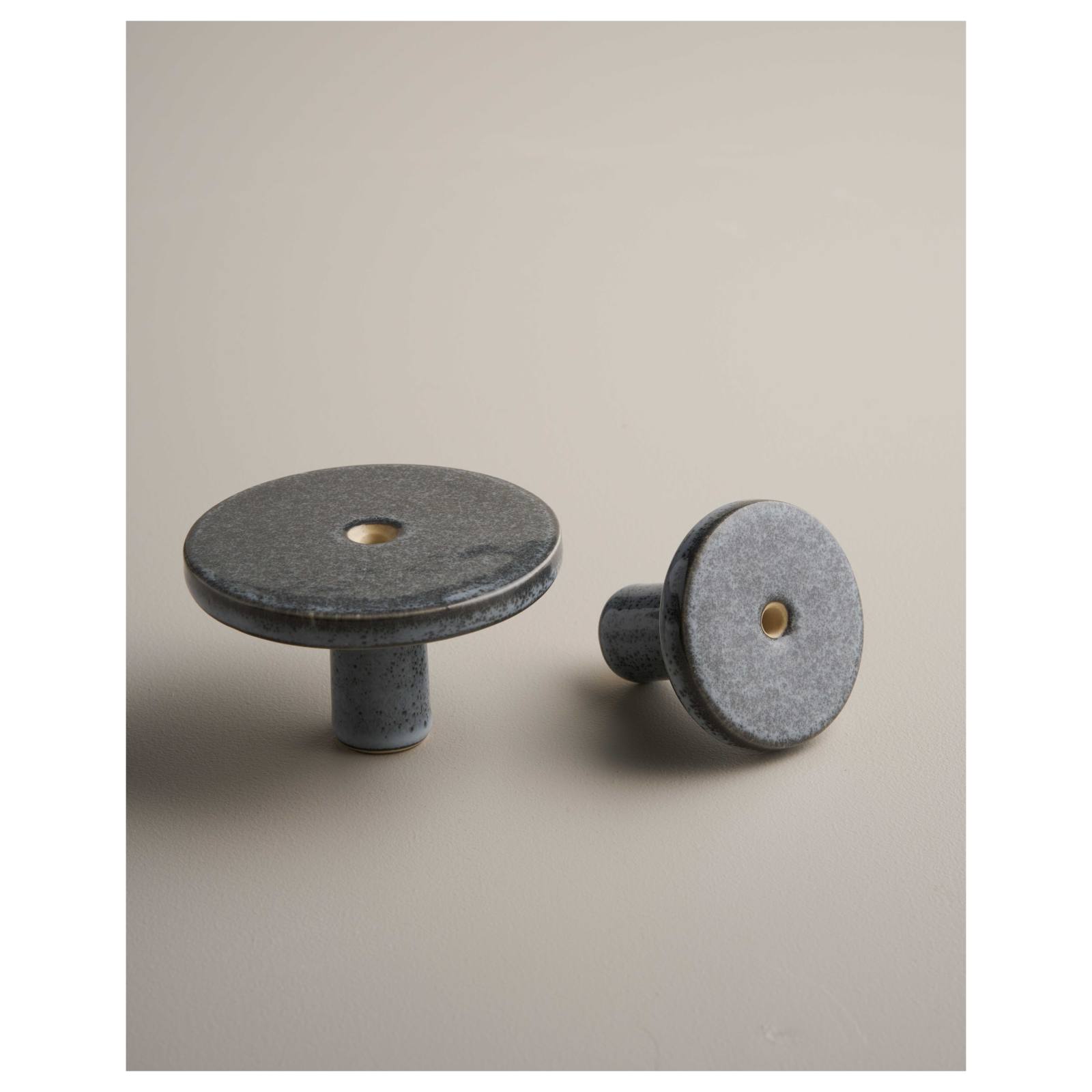 Large Ceramic Wall Hook, Storm