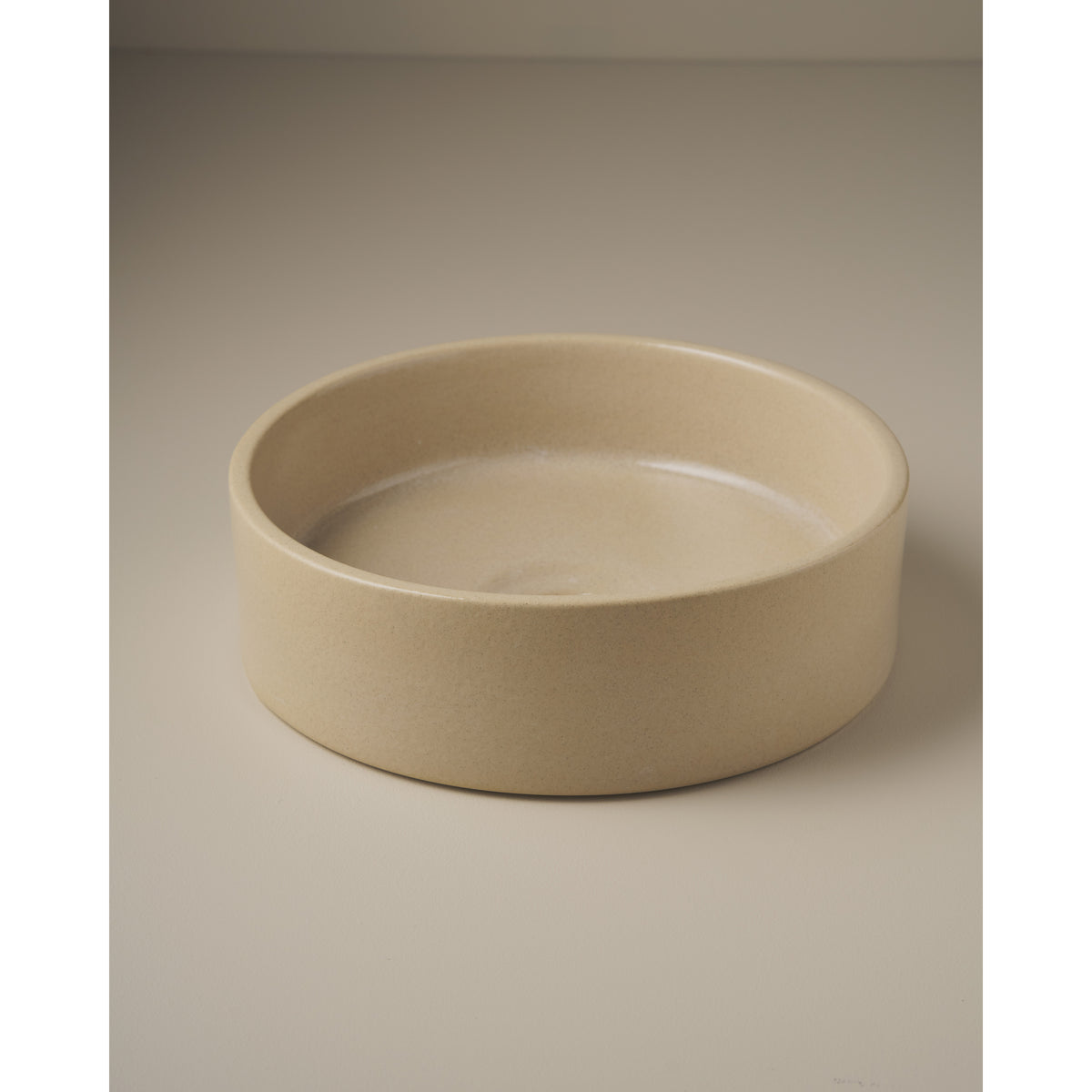 Clay 350 Round Basin, Sand