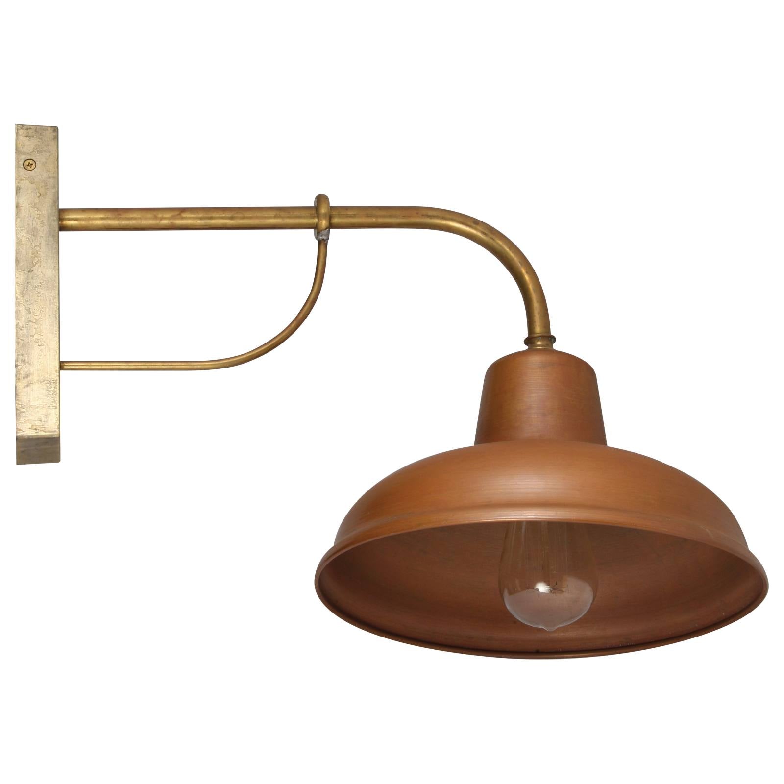 Bells Deco Wall Bracket, Copper Brass