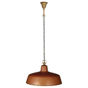 St Kilda Deco Pendant Light, Copper & Brass