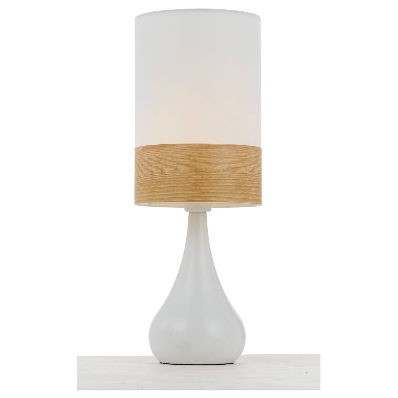 Akira Table Lamp, White Oak