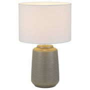 Anni Table Lamp, Grey, White