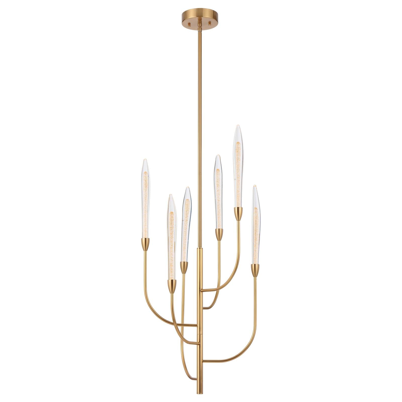 Archer 6 Lights Led, Antique Gold