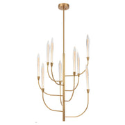 Archer 9 Lights Led, Antique Gold