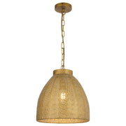 Aydin 35cm Pendant Light, Antique Brass
