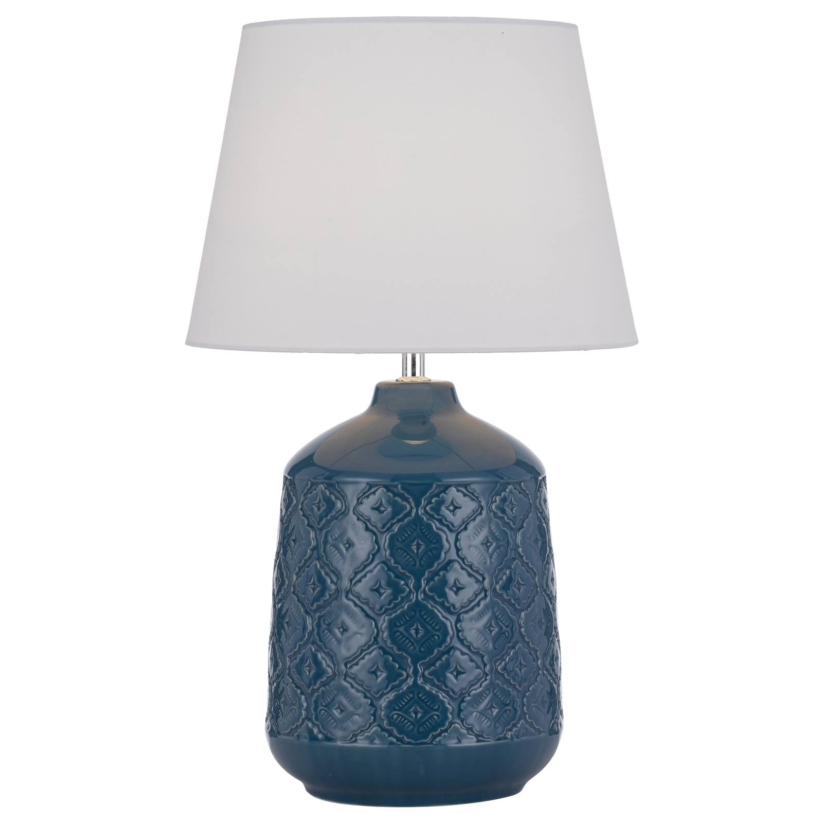 Baci Table Lamp, Blue