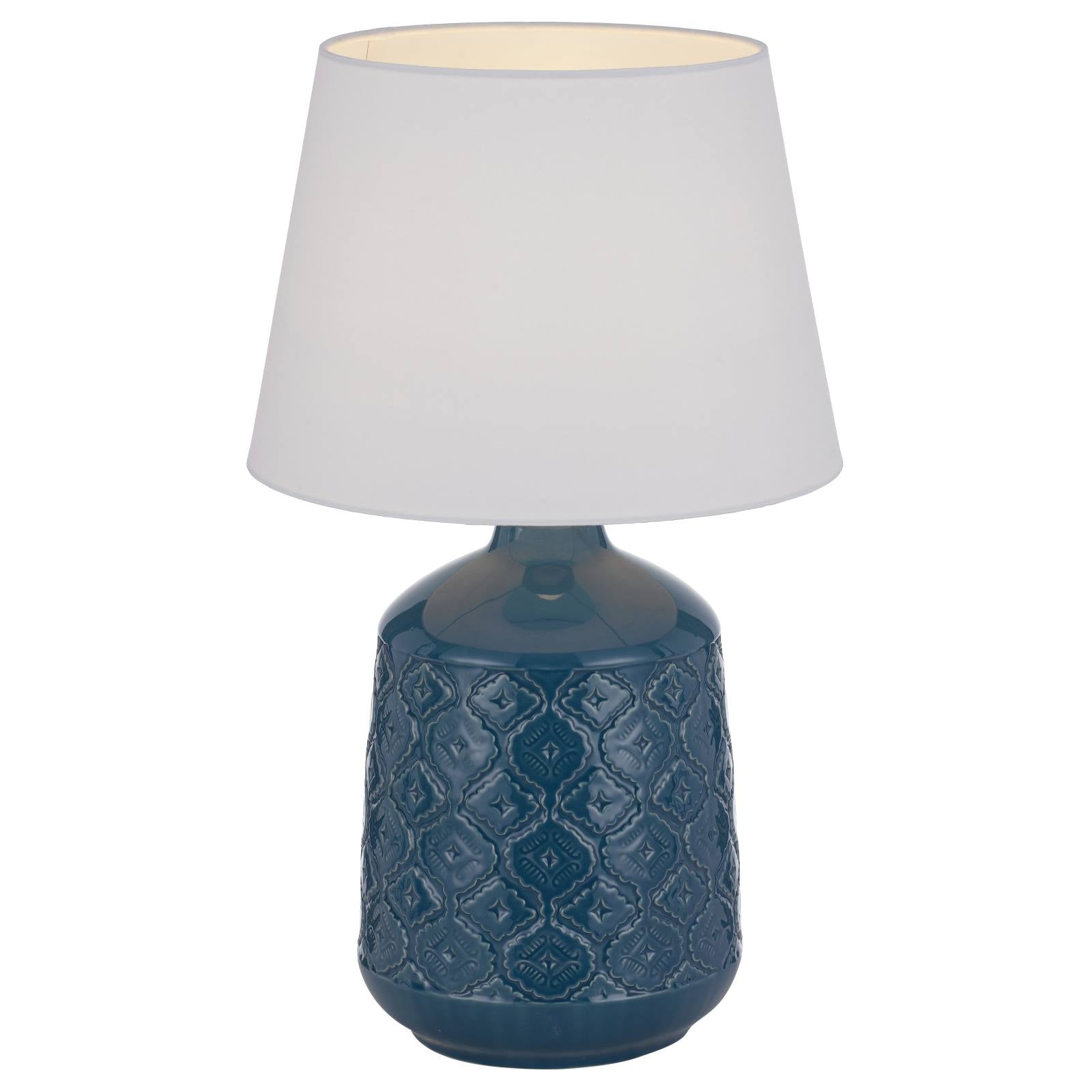 Baci Table Lamp, Blue