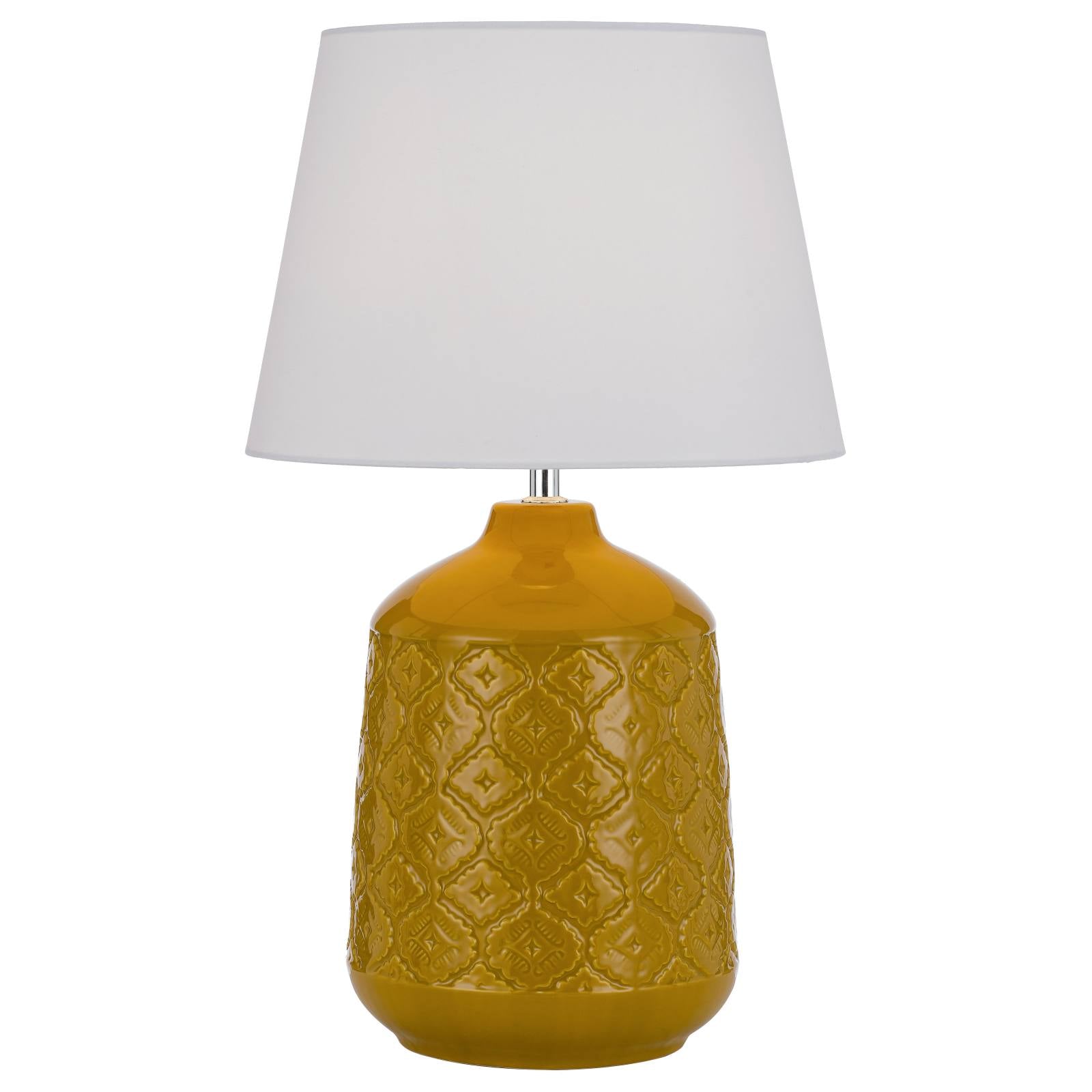 Baci Table Lamp, Butterscotch