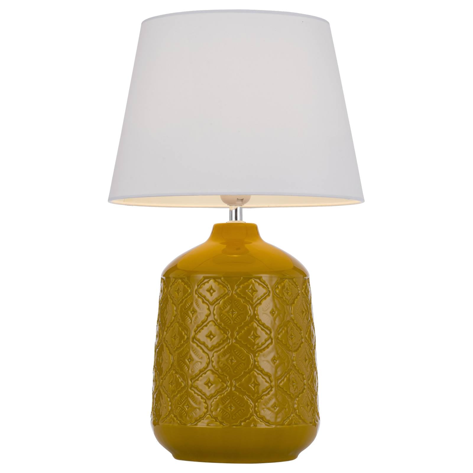 Baci Table Lamp, Butterscotch