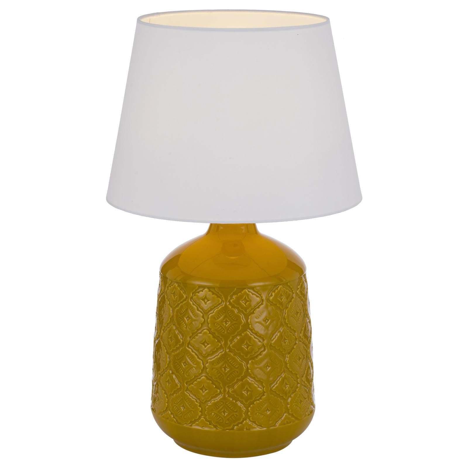 Baci Table Lamp, Butterscotch
