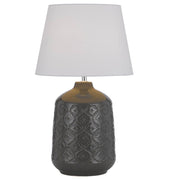 Baci Table Lamp, Grey