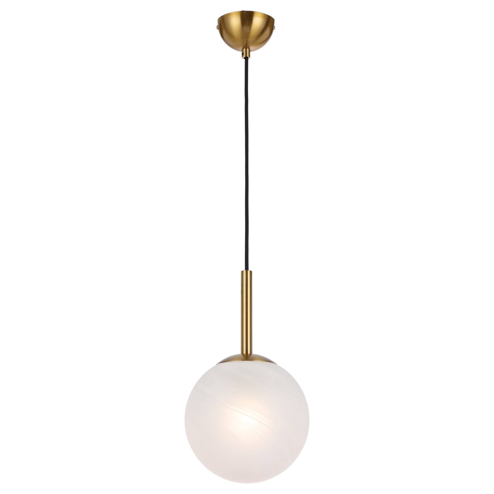 Bally 8 Pendant, Antique Gold, Alabastro