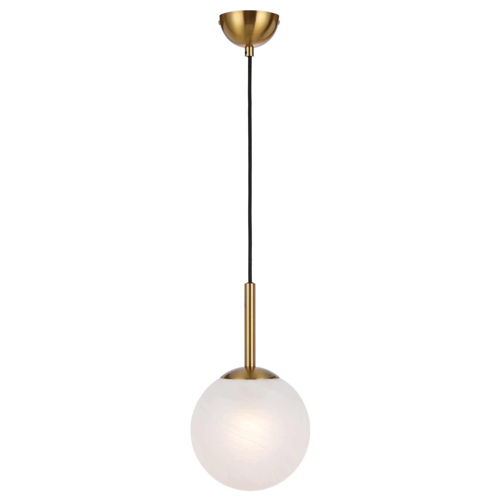 Bally 8 Pendant, Antique Gold, Alabastro