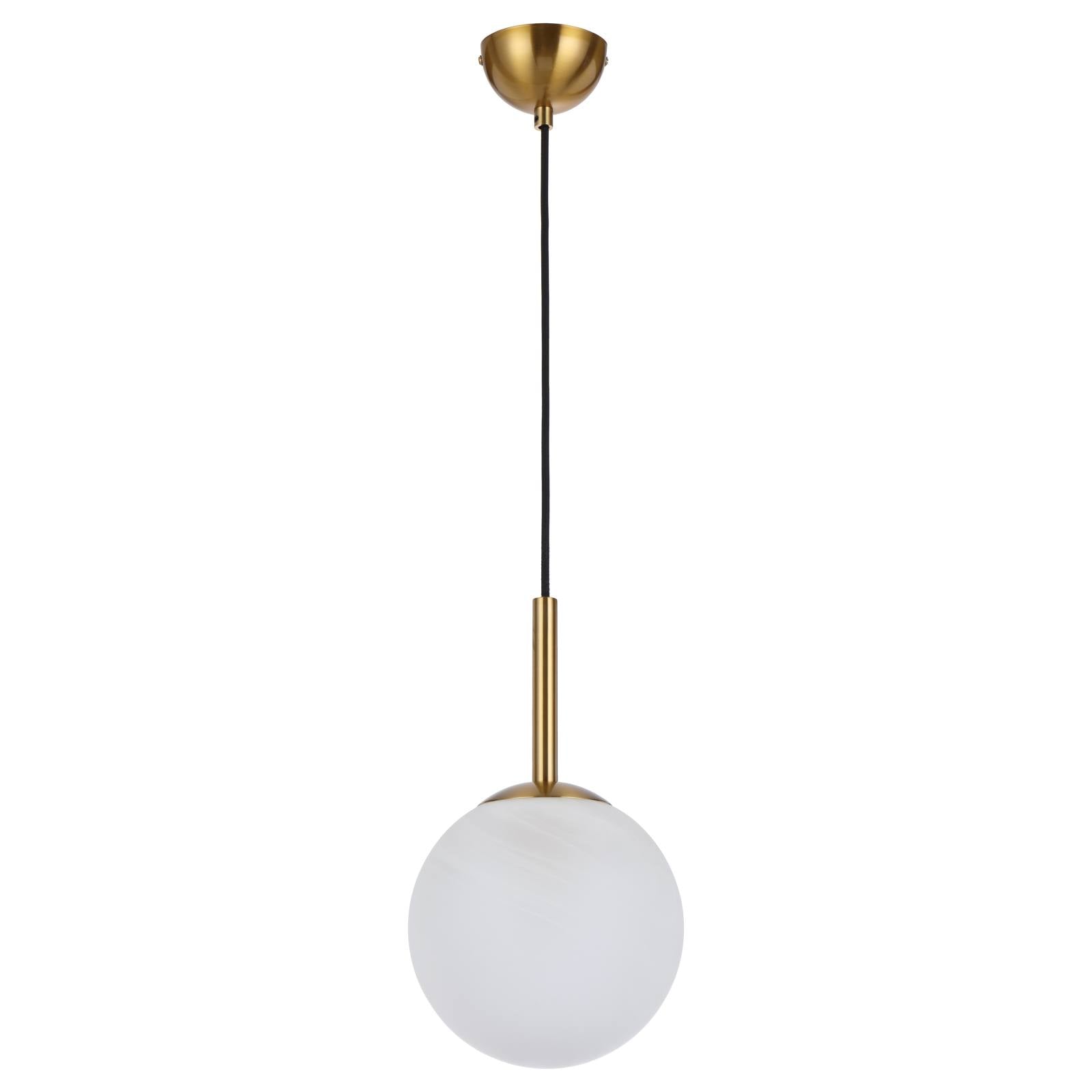 Bally 8 Pendant, Antique Gold, Alabastro