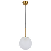 Bally 8 Pendant, Antique Gold, Alabastro