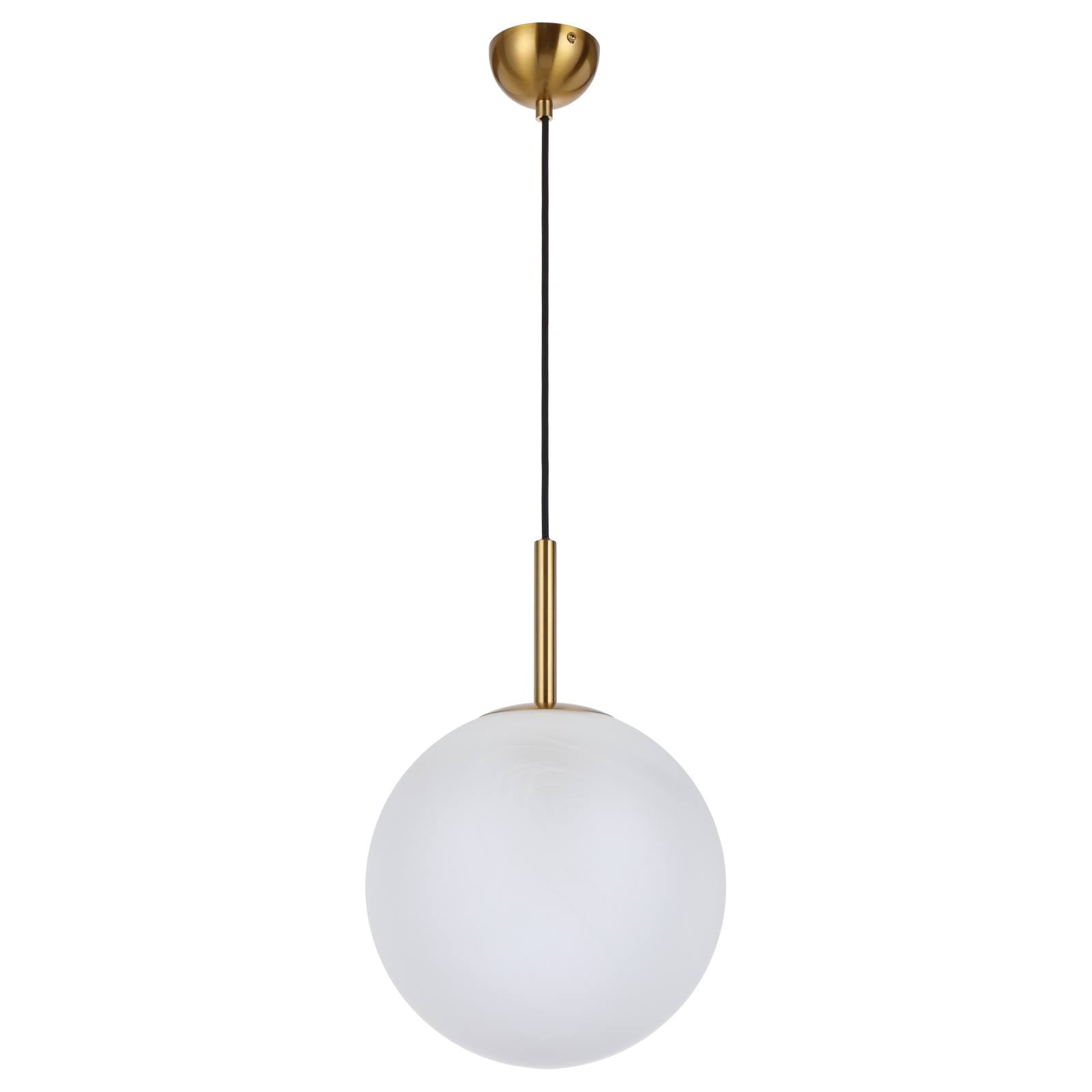 Bally 12 Pendant, Antique Gold, Alabastro