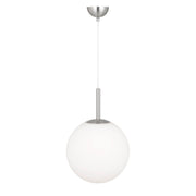 Bally 12 Pendant, Nickel, Opal Matte