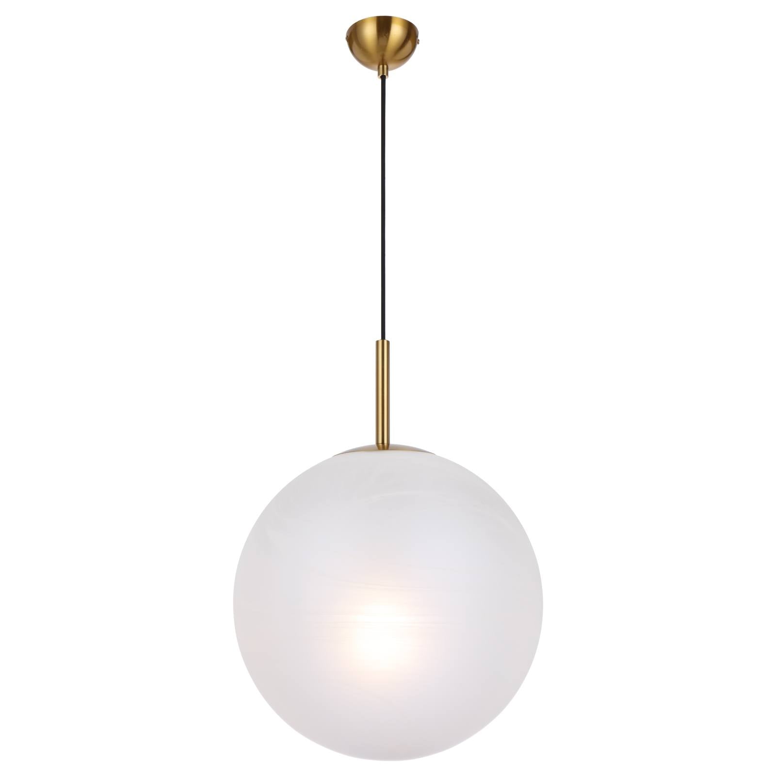 Bally 16 Pendant, Antique Gold, Alabastro