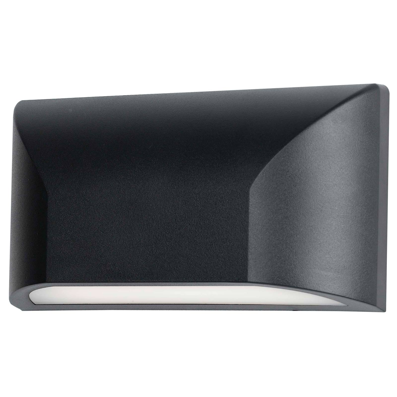 Bloc Exterior Led Wall Light, Black