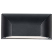 Bloc Exterior Led Wall Light, Black