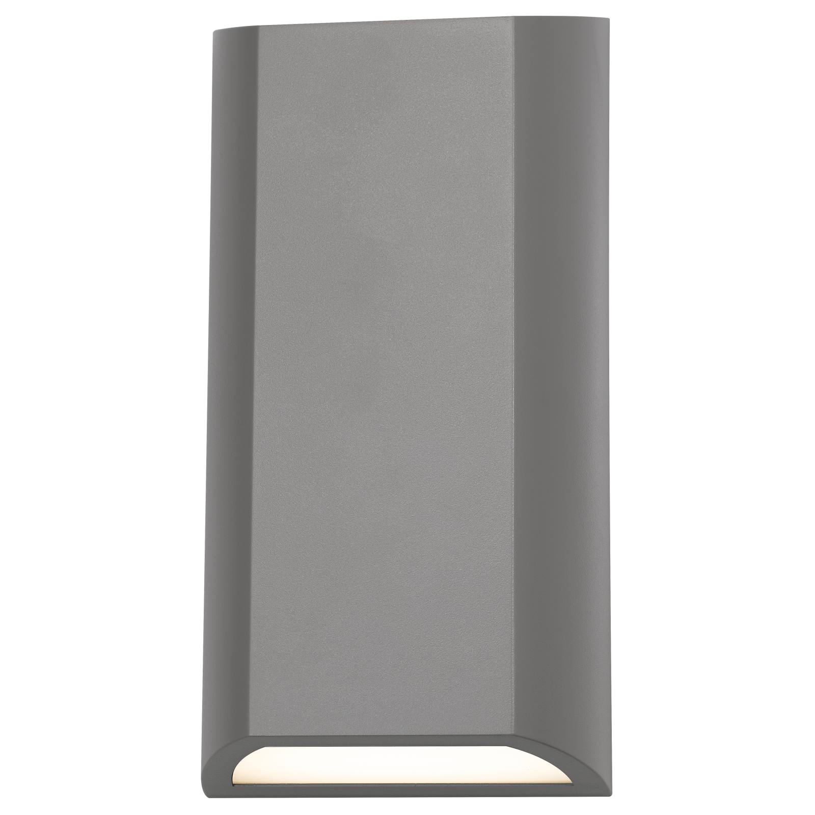 Bloc Led Up-Down Wall, Silver