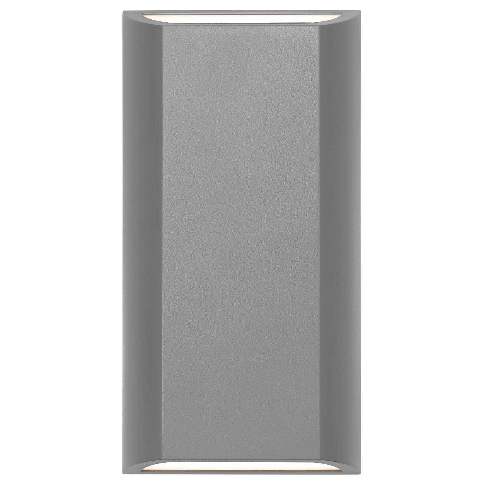 Bloc Led Up-Down Wall, Silver