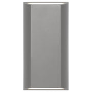 Bloc Led Up-Down Wall, Silver