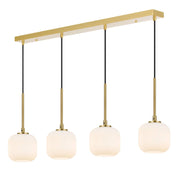 Bobo 4 Pendant, Antique Gold, Opal Matte