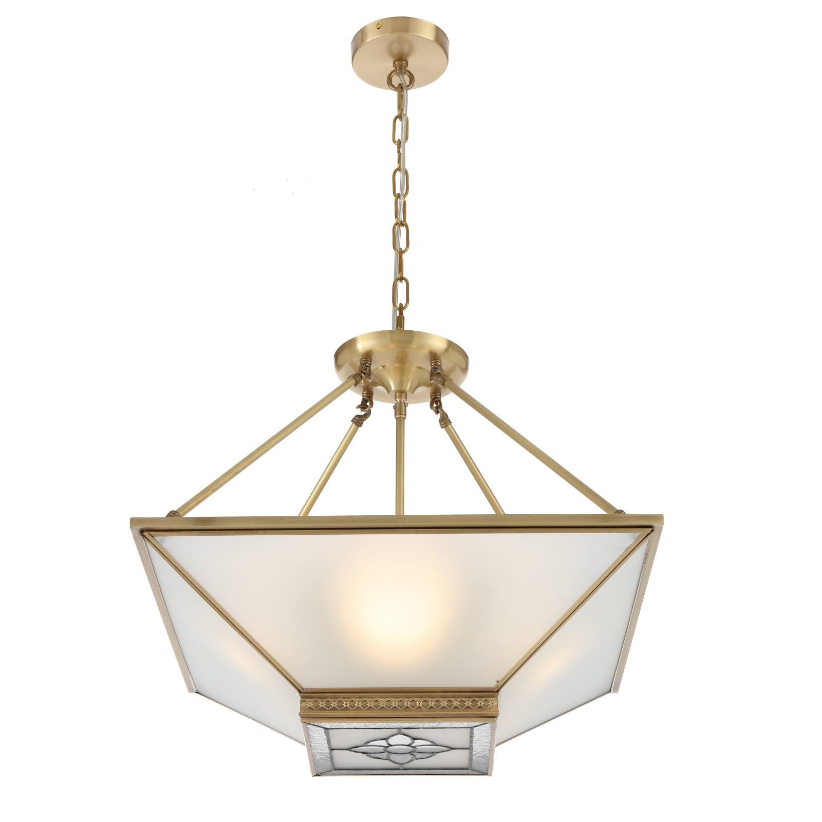 Bracci Pendant CTC, Brass