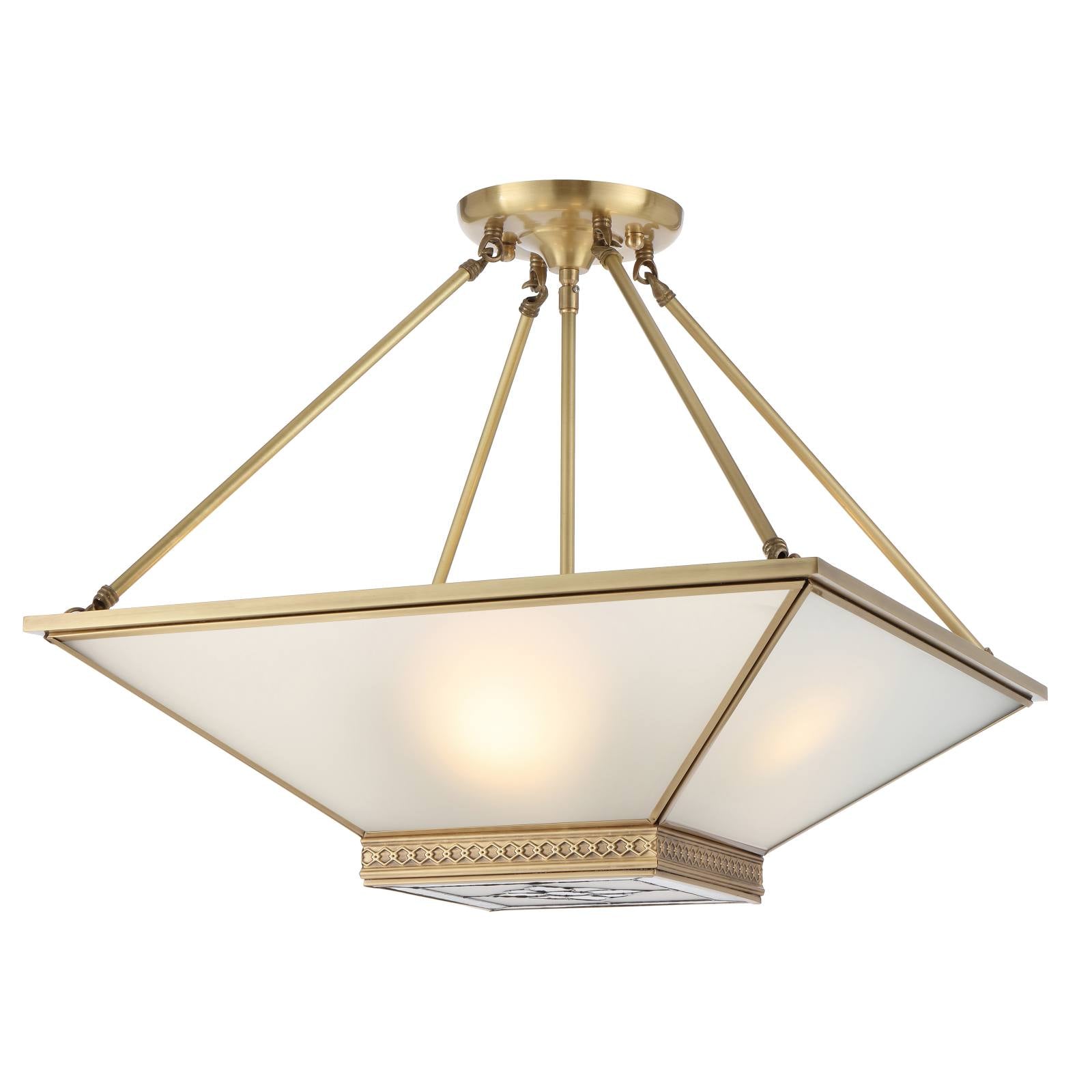 Bracci Pendant CTC, Brass