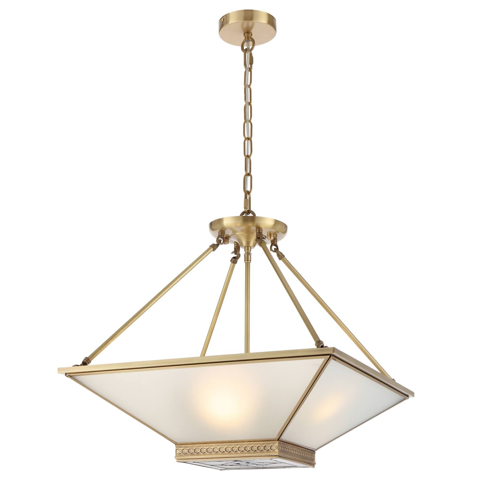 Bracci Pendant CTC, Brass