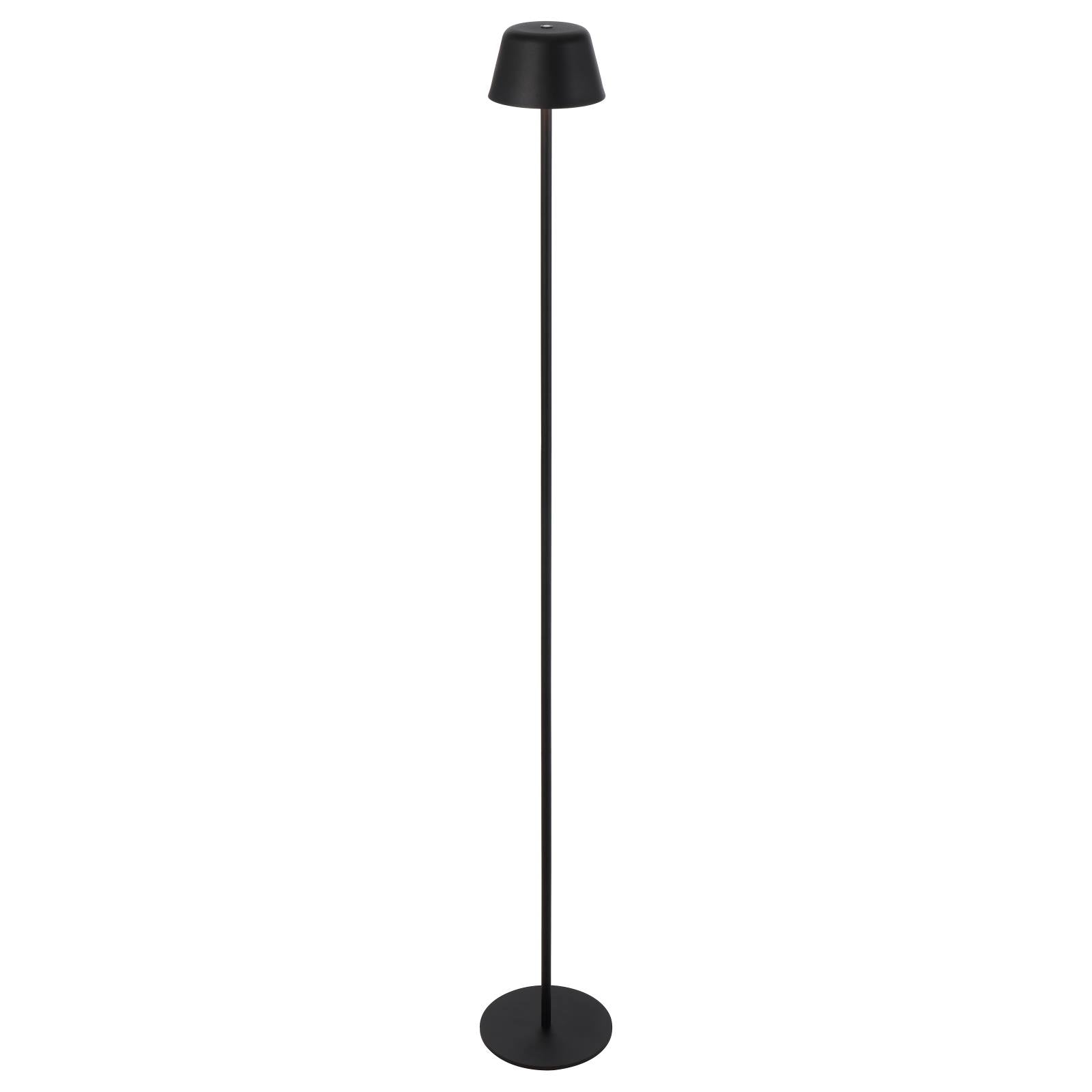 Briana Rechargeable Floor Lamp, Black