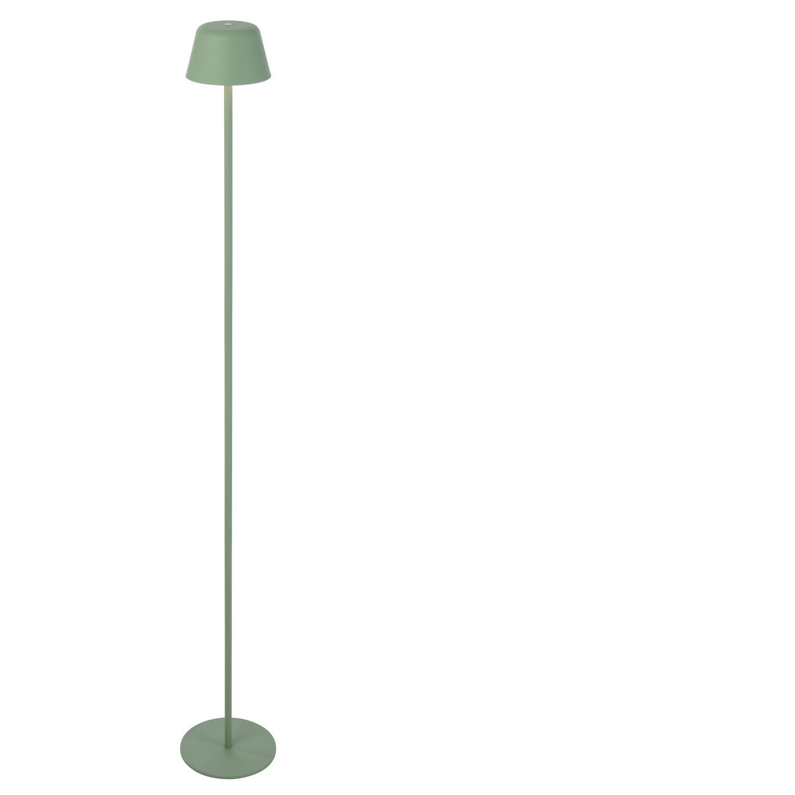Briana Rechargeable Floor Lamp, Green