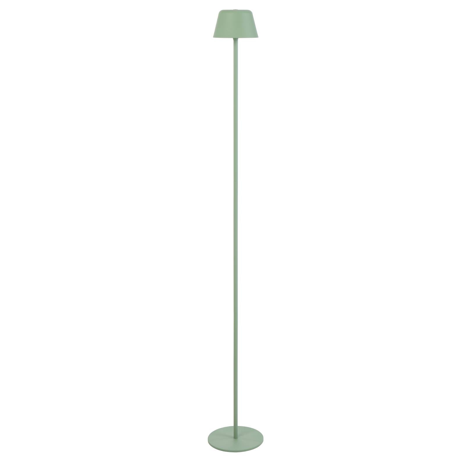 Briana Rechargeable Floor Lamp, Green