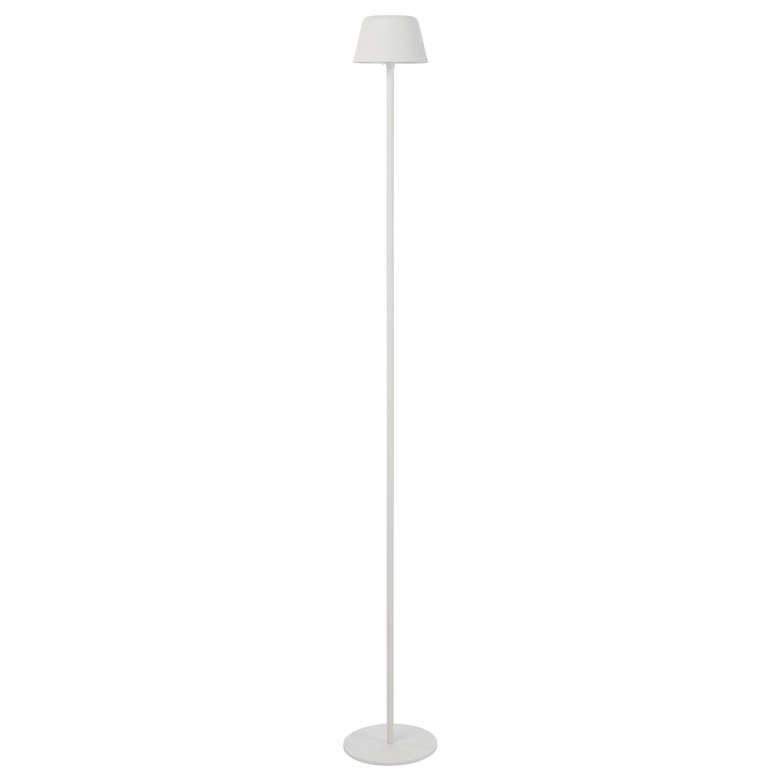 Briana Rechargeable Floor Lamp, White