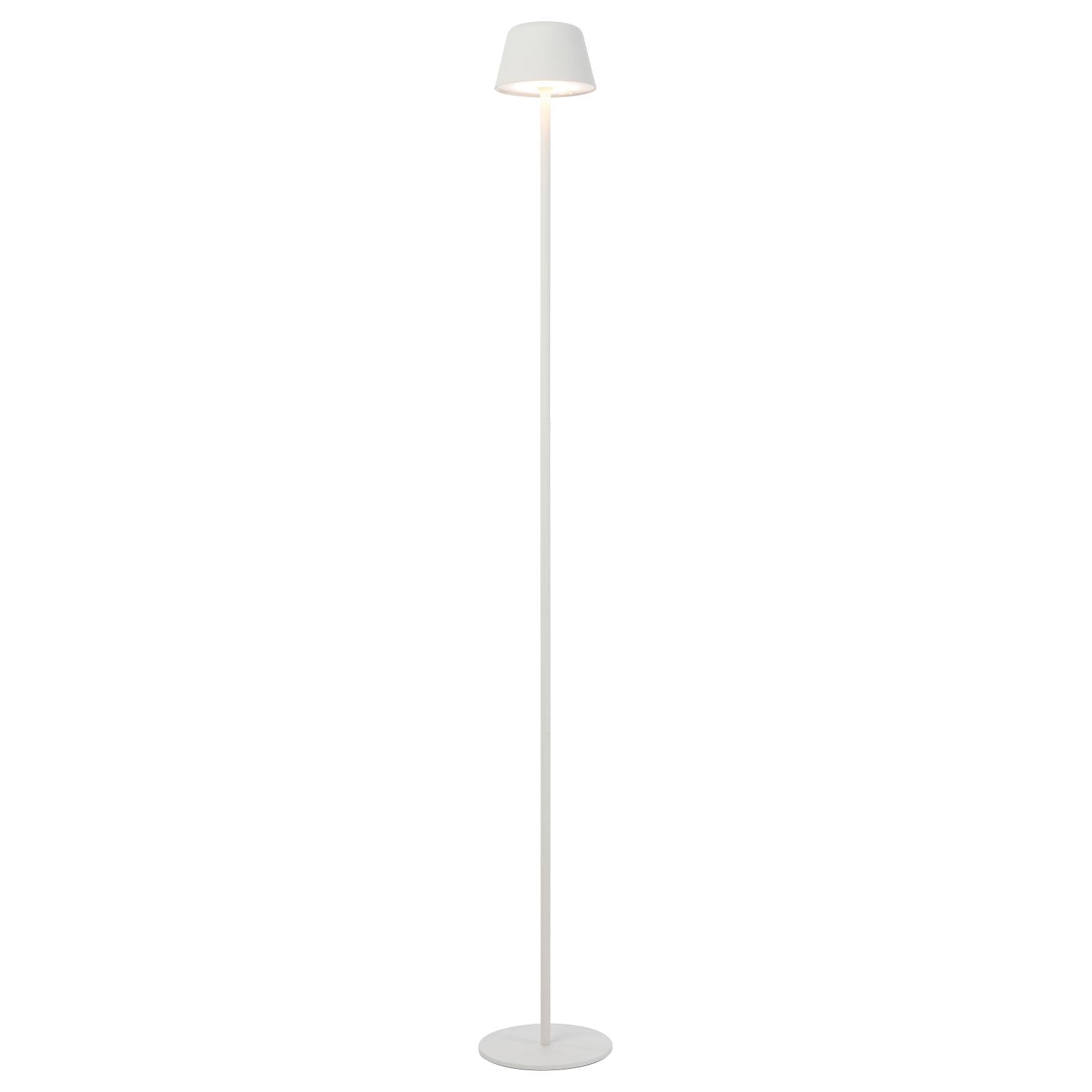 Briana Rechargeable Floor Lamp, White