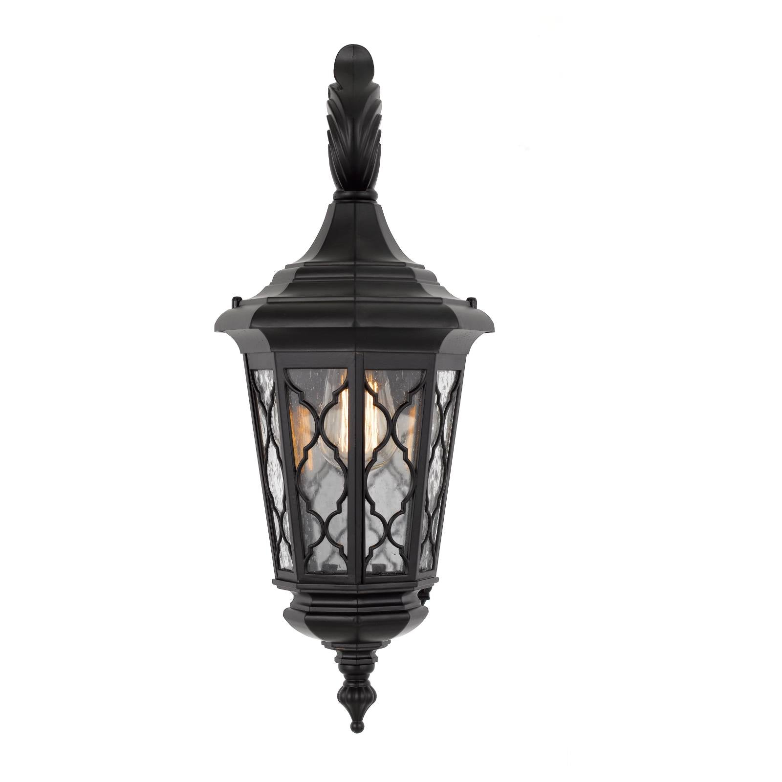 Brinley 28 Exterior Wall Bracket, Black