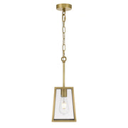 Cantena Small 15cm Pendant, Antique Brass