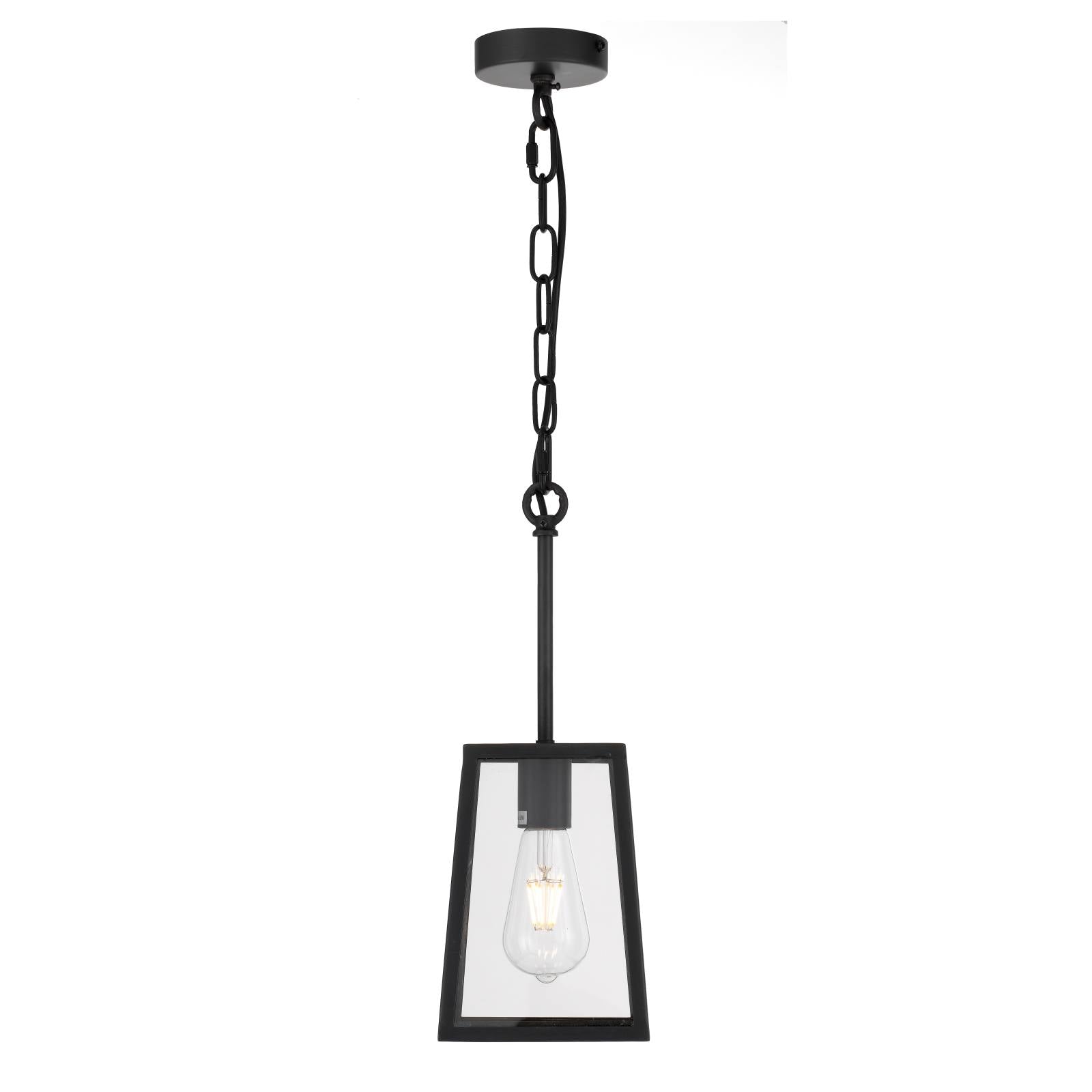Cantena Small 15cm Pendant, Black