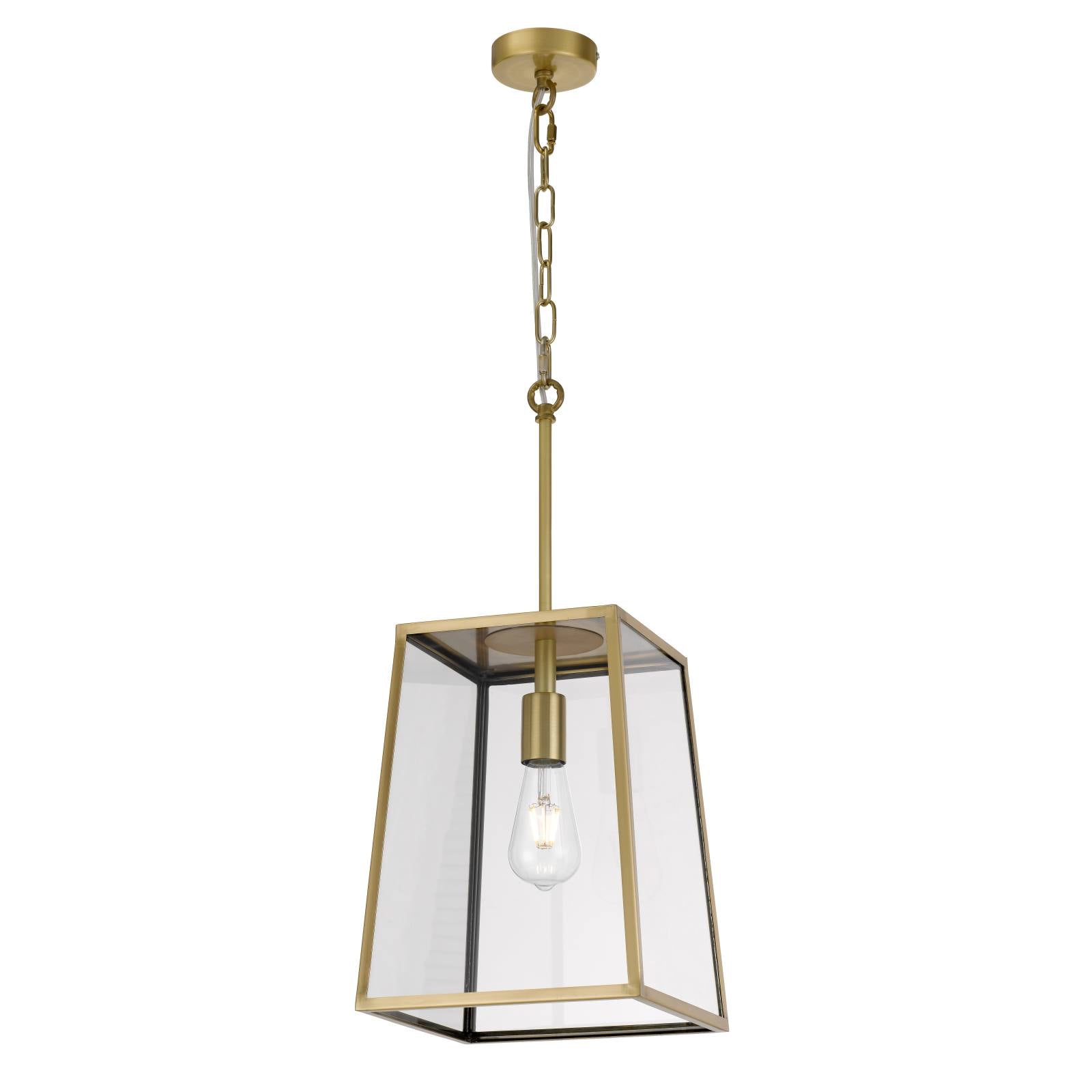 Cantena Large 25cm Pendant, Antique Brass